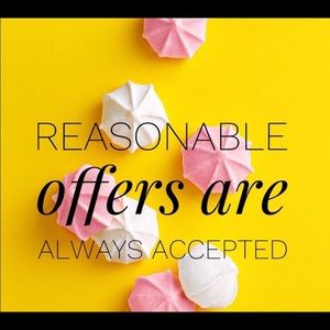 I will accept all reasonable offers. Guaranteed!!!